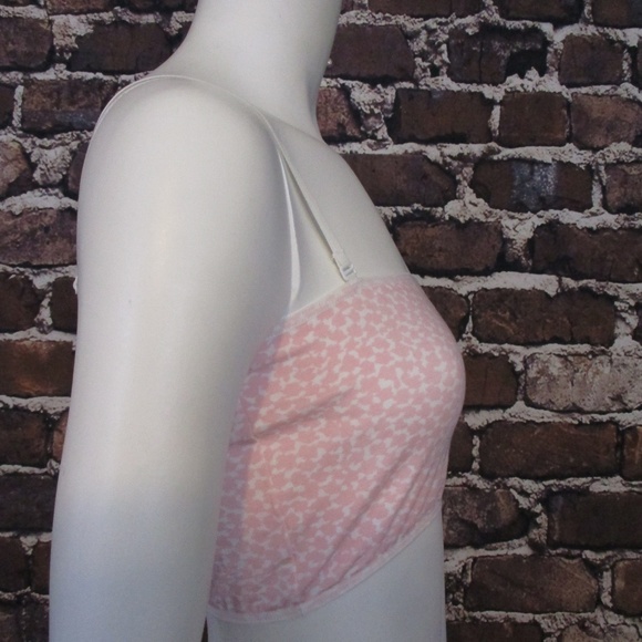 Joe's Jeans Pink White  Bandeau Size M/L - Picture 7 of 7